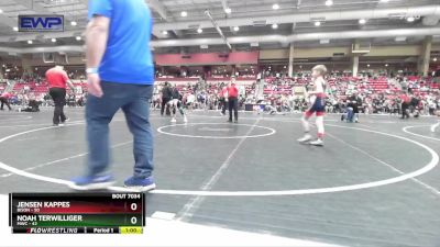 61 lbs Cons. Round 2 - Jensen Kappes, Bison vs Noah Terwilliger, MWC