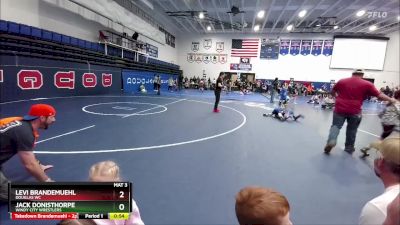 59 lbs Cons. Round 1 - Jack Donisthorpe, Windy City Wrestlers vs Levi Brandemuehl, Douglas WC