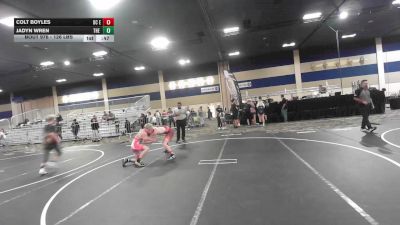 126 lbs Consi Of 8 #2 - Colt Boyles, DC Elite vs Jadyn Wren, The Valley WC