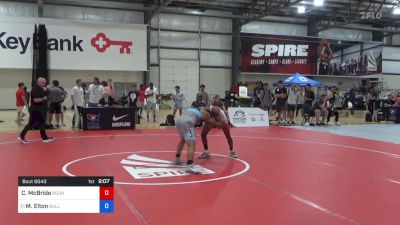 57 kg Consi Of 32 #2 - Colby McBride, Boone RTC vs Max Elton, Bulls Wrestling Club