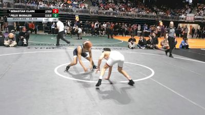 6A 106 lbs 3rd Place Match - Felix Morales, Houston Clear Lake vs Sebastian Clark, Austin Lake Travis