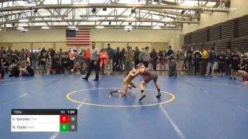 73 lbs Prelims - Nick Barone, Xtreme Nomads MS vs Aiden Flynn, Wisconsin Red MS