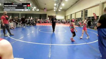 60 lbs Rr Rnd 1 - Maeve Fernald, CT Whale Orca vs Blake Saraceni, ICWL Bruisers Girls