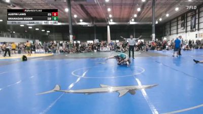 144 lbs Austin Laws, BELIEVE TO ACHEIVE vs Branagan Egger, SOUTH AUGUSTA WRESTLING