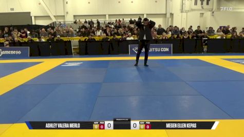 Megen Ellen Kepas vs Ashley Valera Merlo 2025 World IBJJF Jiu-Jitsu No-Gi Championship