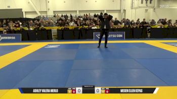 Megen Ellen Kepas vs Ashley Valera Merlo 2025 World IBJJF Jiu-Jitsu No-Gi Championship
