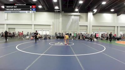 150 lbs Quarters - Bentley Sly, NC vs William Buckley, FL
