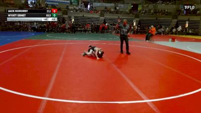 55 lbs Finals (8 Team) - Jack Kohorst, St. Charles vs Wyatt Ebnet, Holdingford