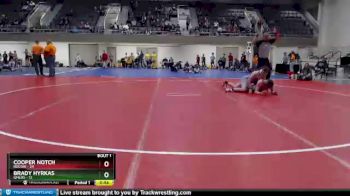 160 lbs Semis (4 Team) - Cooper Notch, Rocori vs Brady Hyrkas, GMLOS