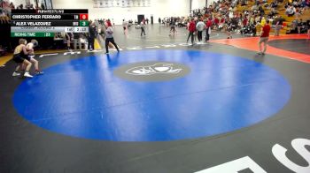 133 lbs Champ. Round 2 - Christopher Ferraro, Thomas More vs Alex Velazquez, Midway University