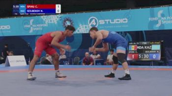 74 kg 1/8 Final - Catalin Spinu, Moldova vs Nurdaulet Seilbekov, Kazakhstan