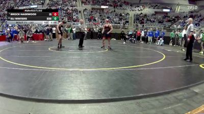 157 lbs Champ. Round 1 - Brock Hagewood, Prairie Heights vs Eli Winters, North Miami