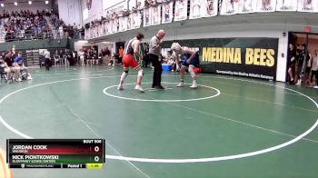 150 lbs Quarterfinal - Jordan Cook, Wauseon vs Nick Piontkowski, Olentangy (Lewis Center)