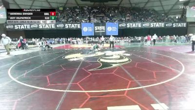 Girls 1B/2B/1A 120 Cons. Round 5 - Izzy Kilpatrick, Klahowya (Girls) vs Serenna Swiger, Mary Walker (Girls)