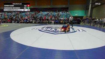 157 lbs Consi Of 16 #1 - Cohen Olsen, Allen vs Remington Escobedo, Del Norte (CC)