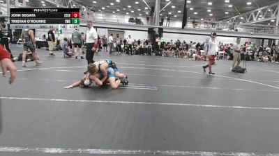 120 lbs Round 5 (6 Team) - Tristan O`Rourke, Seagulls WC vs John Segata, Steller Trained Caij Vanda