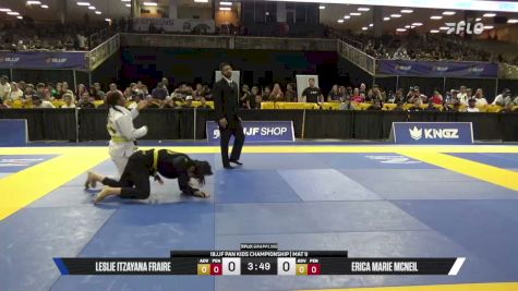 Leslie Itzayana Fraire vs Erica Marie McNeil 2026 Pan Kids Jiu-Jitsu IBJJF Championship