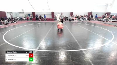 141 lbs Quarterfinal - Jack Gioffre, Virginia vs Bret Minor, Life University
