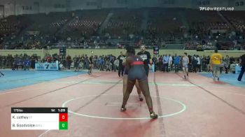 175 lbs Semifinal - Kieisha Cathey, Team Tulsa vs Brynlee Goodvoice, Lady Outlaws