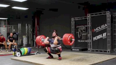 Caine Wilkes Clean and Jerks 500 Lbs