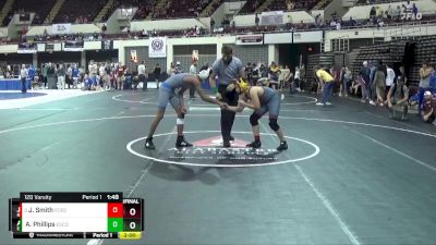 120 Varsity Semifinal - Jordyn Smith, Robertsdale vs Ashton Phillips, Escambia County