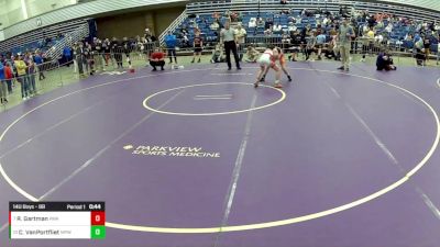 14U Boys - 88 lbs Champ. Round 2 - Ryan Gartman, Askren Wrestling Academy vs Chase VanPortfliet, Michigan Premier WC