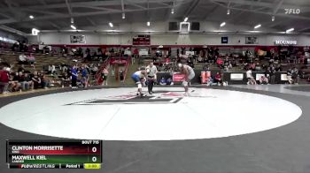 174 lbs Cons. Round 6 - Maxwell Kiel, Lander vs Clinton Morrisette, King