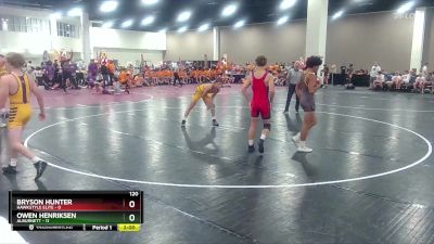 120 lbs Round 9 (10 Team) - Owen Henriksen, Alburnett vs Bryson Hunter, Hawkstyle Elite