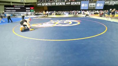 Boys 3A 165 lbs Cons. Round 4 - Jonathan Hardin, Kennewick vs Diego Caso, Walla Walla