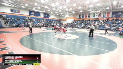 157 lbs Cons. Round 2 - Anthony Grecol, Heidelberg University vs Harrison Konder, North Central (IL)