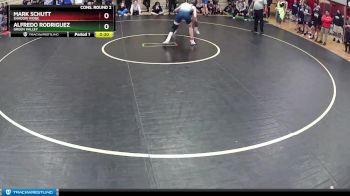 132 lbs Cons. Round 2 - Mark Schutt, Shadow Ridge vs Alfredo Rodriguez, Green Valley