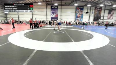 285 lbs Consi Of 8 #1 - Walker Walls, TX vs Jonathan Davis, TN