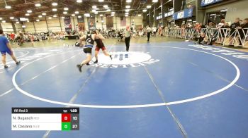 160 lbs Rr Rnd 3 - Nehemiah Bugasch, Red Devil Wrestling Club vs Max Casiano, Blue Wave