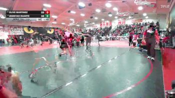 110 lbs Champ. Round 3 - Olive Martinez, Corona Senior vs Jenniyah Duarte, Sanger