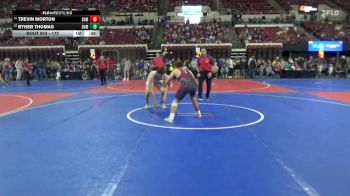 172 lbs 3rd Place Match - Trevin Morton, Powell Wrestling Club vs Ryker Thomas, Snake River Youth Wrestling Cl