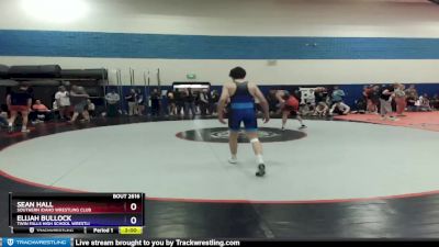 138 lbs Quarterfinal - Sean Hall, Southern Idaho Wrestling Club vs Elijah Bullock, Twin Falls High School Wrestli