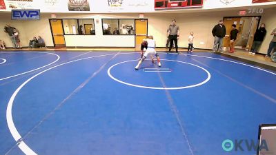 80 lbs Consolation - Greyson Dixon, Tiger Trained Wrestling vs Brantley Snelson, Barnsdall Youth Wrestling