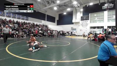 126 lbs Champ. Round 1 - Isaac Caldera, Eleanor Roosevelt vs Rylan Pedroza, Buena