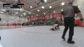 215 lbs Champ. Round 2 - Blayne Myers, Grand Valley vs Lucas Rusin, Douglas County