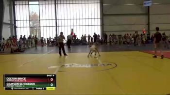 60 lbs Round 2 - Grayson Schroeder, Midwest Maniacs vs Colton Bryce, Dynasty Ruthless