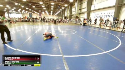 72 lbs Rd# 1 9:00am Friday - Jaden Brooks, Rebellion vs Julian Turner, Mile High