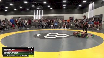 80 lbs Placement Matches (8 Team) - Braidyn Taby, Rebellion vs Boone Maughon, Minions Black (GA)