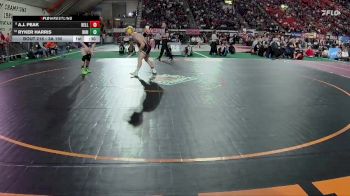 3A 190 lbs Cons. Round 1 - Ryker Harris, Ririe vs A.J. Peak, Kellogg