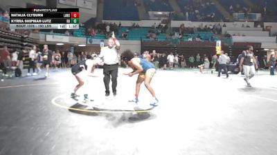 190 lbs Semifinal - Natalia Clyburn, Lancaster vs Kyrra Shipman-Lutz, River Bluff