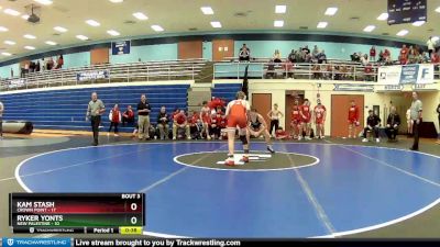 125 lbs Placement (4 Team) - Ryker Yonts, New Palestine vs Kam Stash, Crown Point