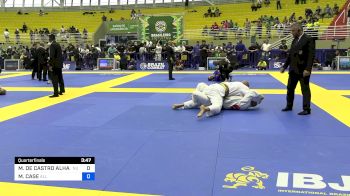 MARCIO DE CASTRO ALHADAS vs MARK CASE 2024 Brasileiro Jiu-Jitsu IBJJF