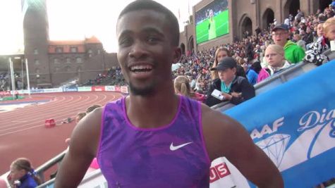 First year pro Anaso Jobodwana is Diamond League 200m leader