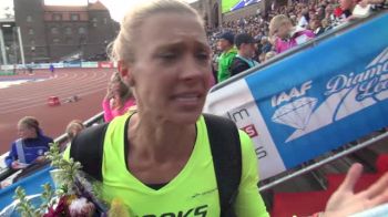 Katie Mackey wins the Stockholm 3K in huge PR