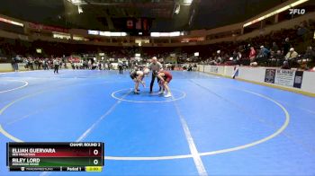 120 lbs Champ. Round 2 - Elijah Guervara, Red Mountain vs Riley Lord, Ironwood Ridge