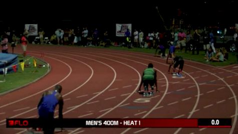 Men's 400 F01 (19-year-old Gardiner wins, Ashton Eaton PRs)